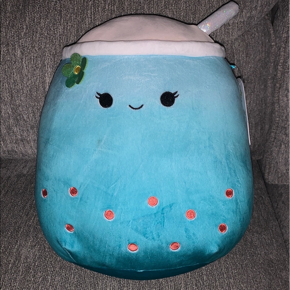 Jakarria Kelly bubble tea toy squishmallow